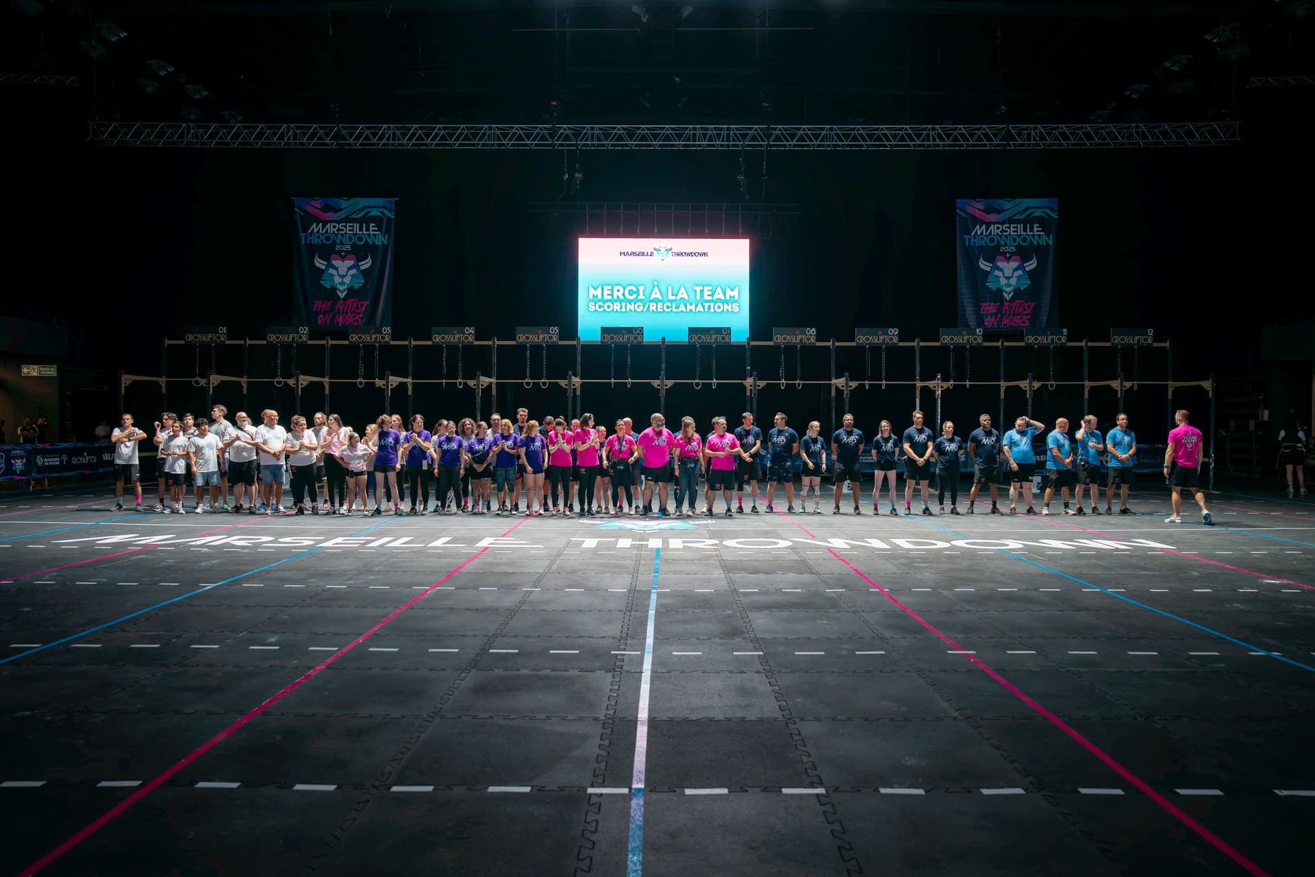 Marseille Throwdown volunteers